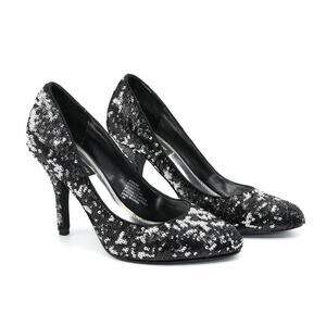 White House Black Market Athena Sequin Pump 7.5